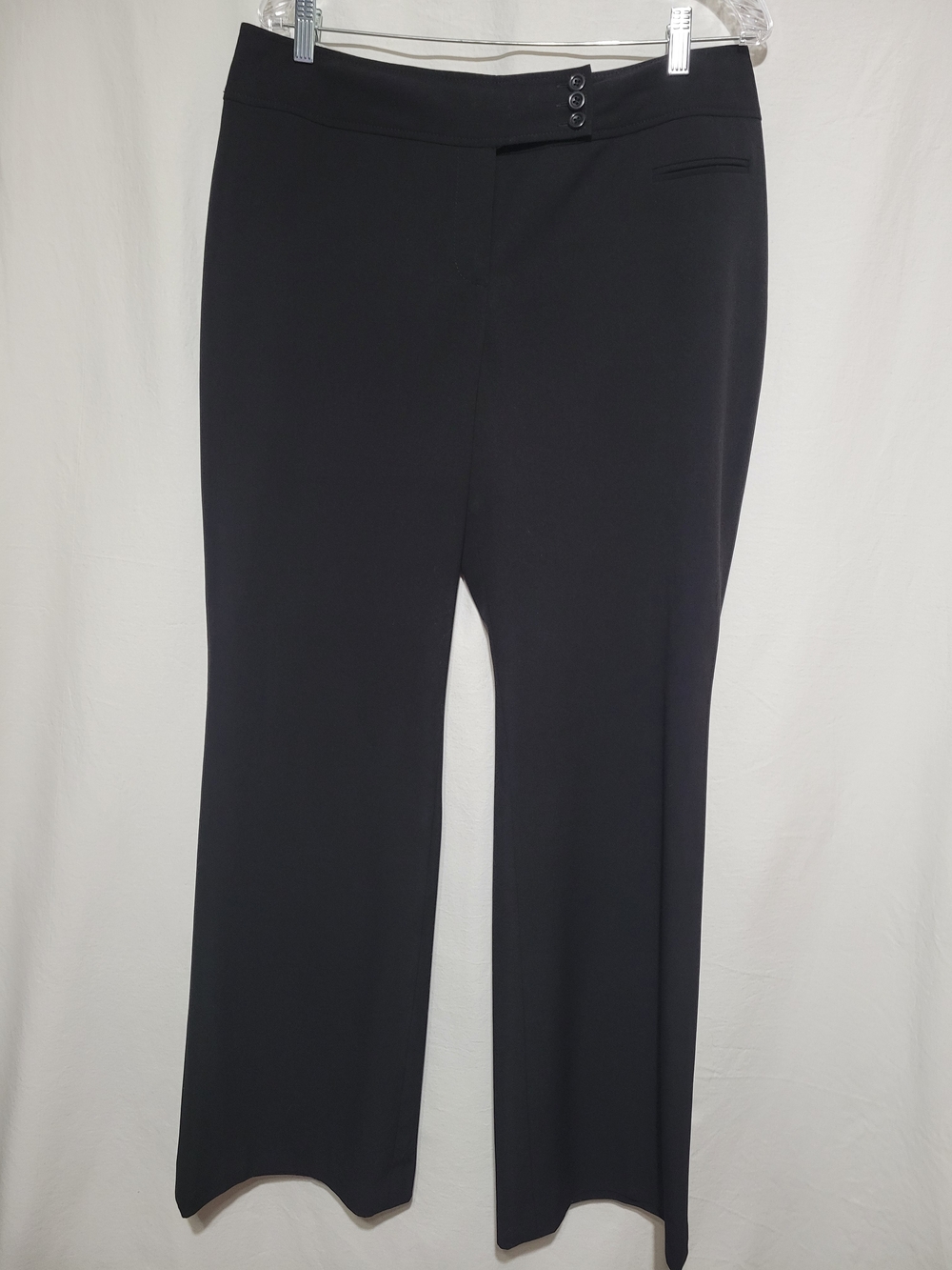 Women’s Black Wide-Leg Dress Pants
